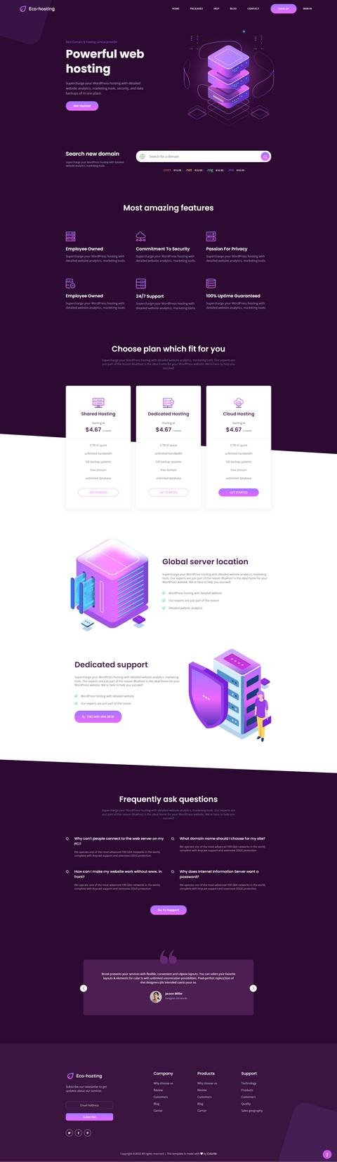 EcoHosting